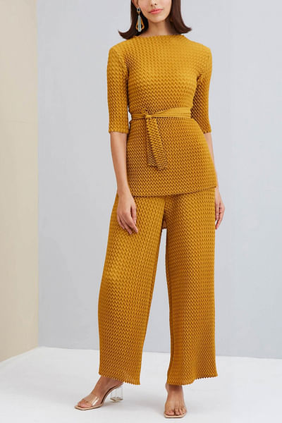 Mustard yellow co-ords