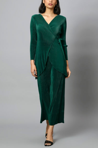 Emerald green co-ords