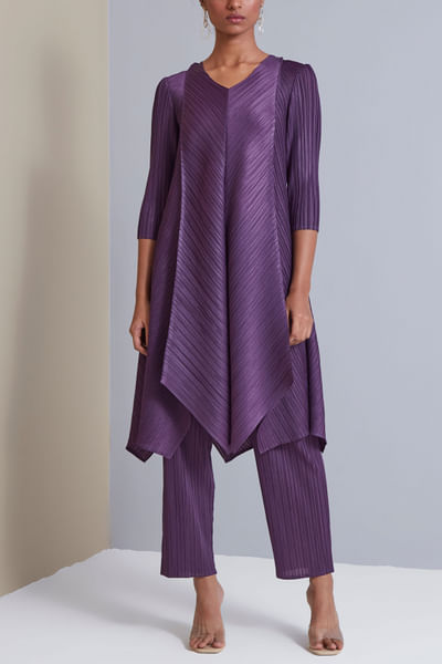 Purple tunic and pants