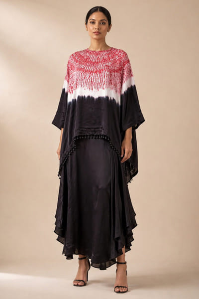 Twenty Nine Black shibori skirt set TWENJUL26D149050