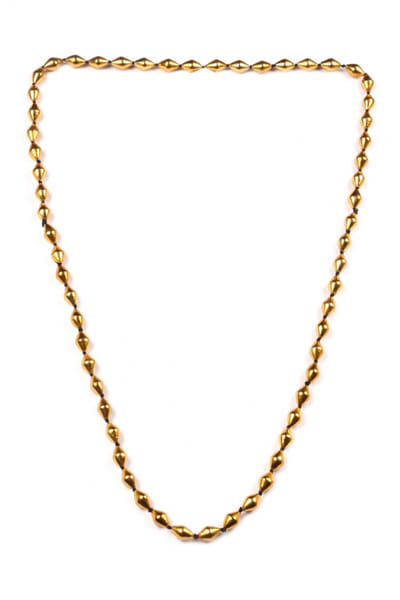 Antique gold plated chain