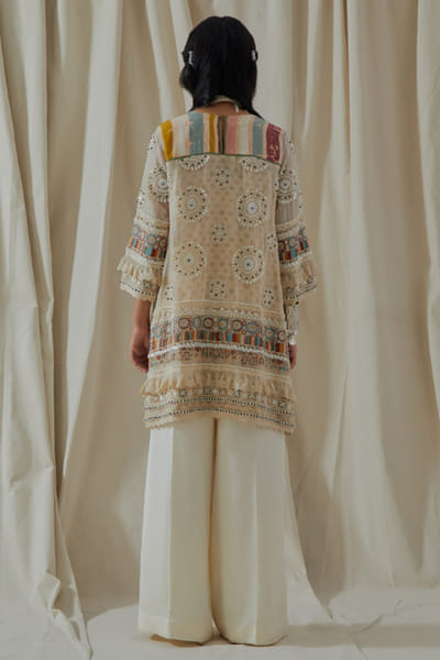 Aseem Kapoor White embroidered kurta set ASEEMAY26D144544
