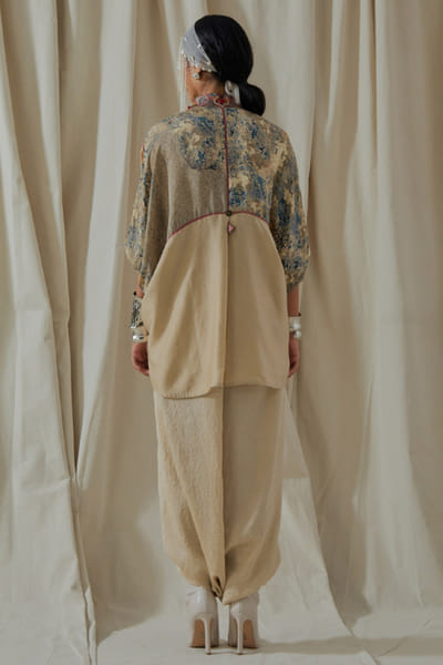 Aseem Kapoor Ecru silk embroidered shirt ASEEMAY26D144539