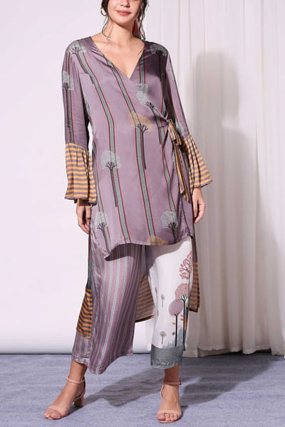 Soup by Sougat Paul Printed top and pants SSPOCT21012