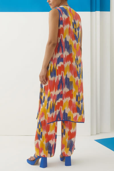 Studio Rigu Ikat kurta and trousers STRAUG2209