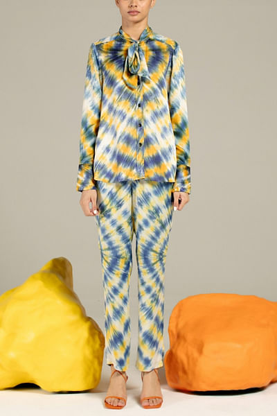 Tie & dye shirt and trousers