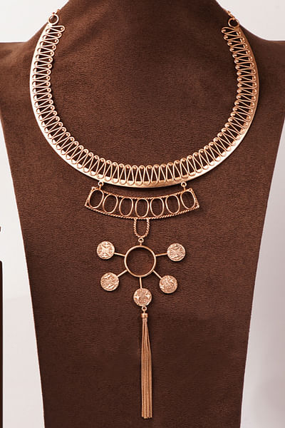 Gold-plated necklace