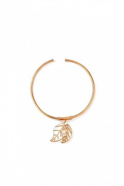 Gold plated anklet