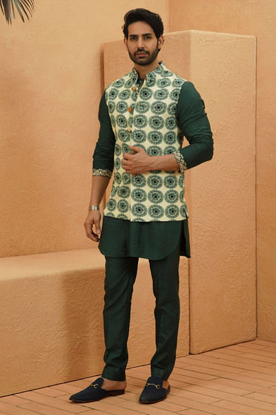 Emerald kurta set