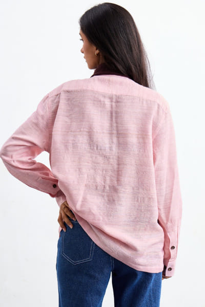 Taarini Anand Pink knitted shirt TAARJUL26D150549