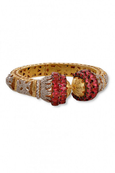 Red zirconia bracelet