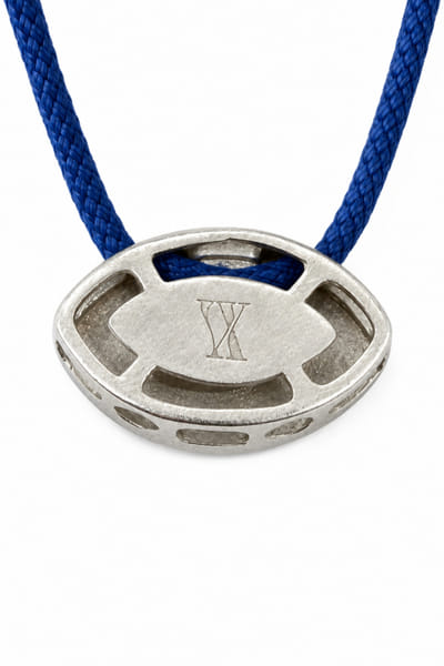 Vixii Blue and silver diamond necklace VIXIAUG26D153496