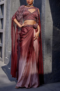 美品 Ameri SCARF SHOULDER DHOTI SKIRT AMERI vintage SCARF SHOULDER DHOTI SKIRT