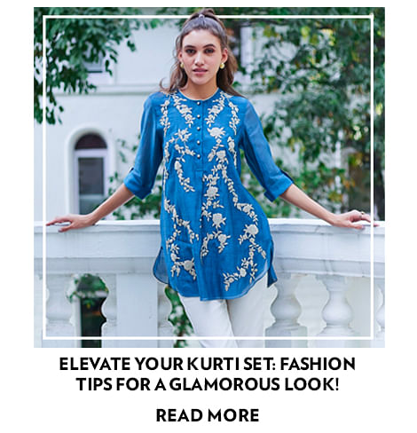 Elevate your kurti set